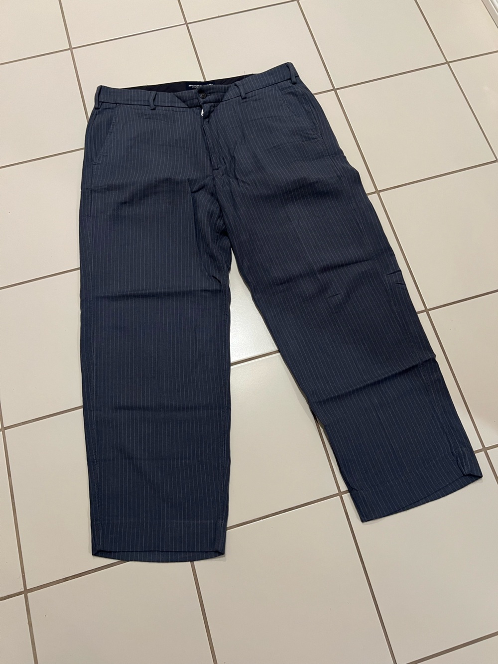 Abercrombie & Fitch Grey Pinstripe Men’s Trousers